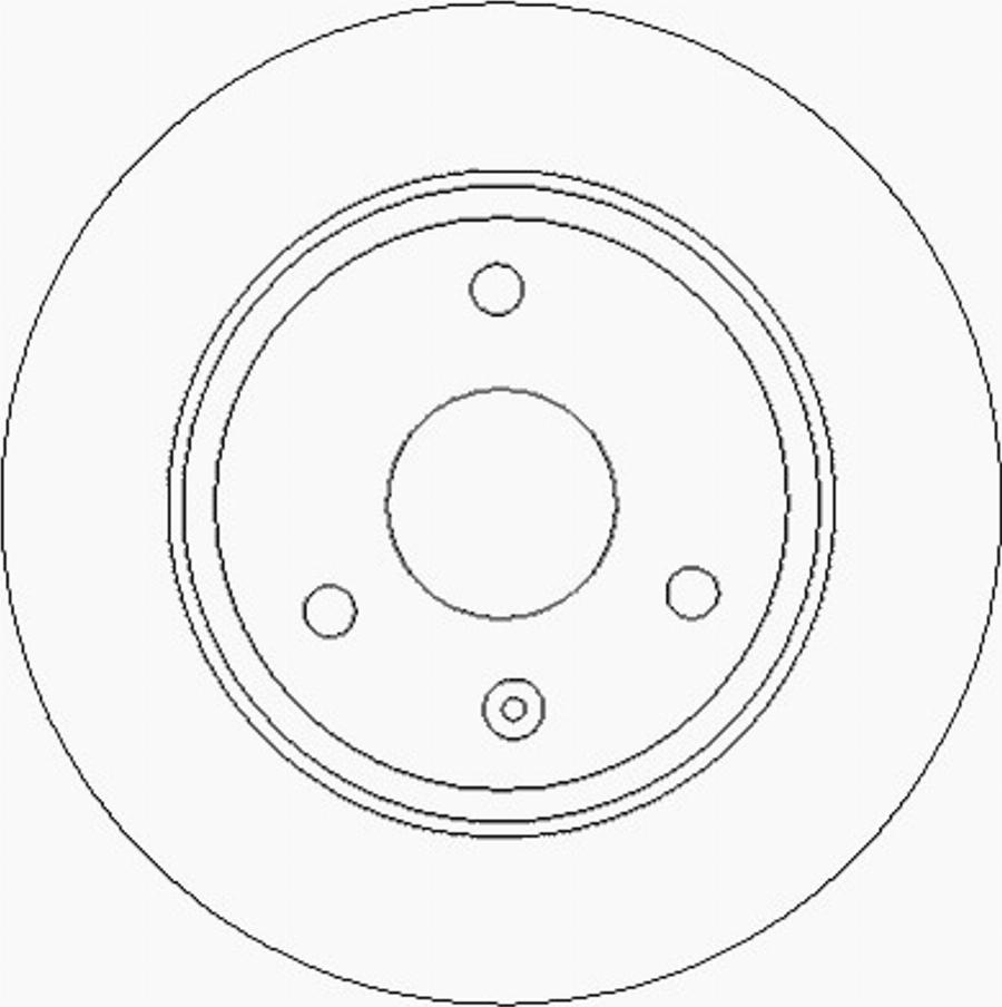 ACDelco AC2011D - Гальмівний диск autocars.com.ua