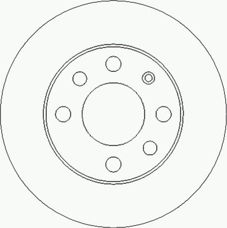 ACDelco AC2040D - Тормозной диск autodnr.net