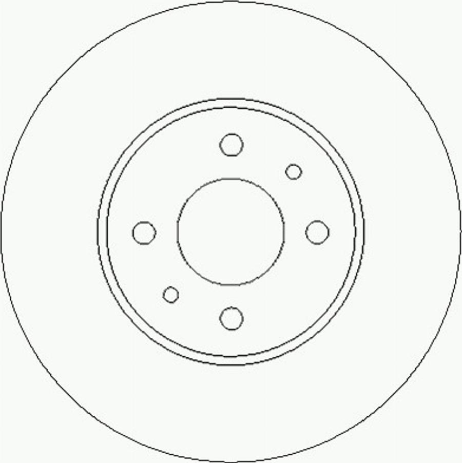 ACDelco AC2104D - Тормозной диск avtokuzovplus.com.ua