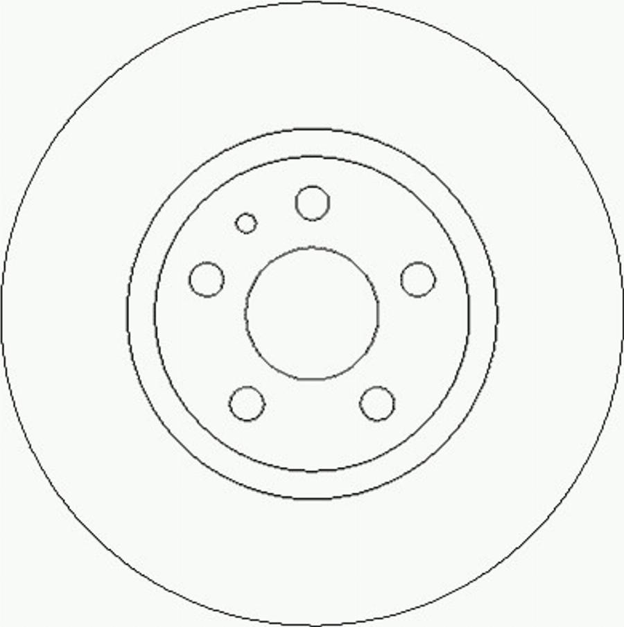 ACDelco AC2221D - Тормозной диск avtokuzovplus.com.ua