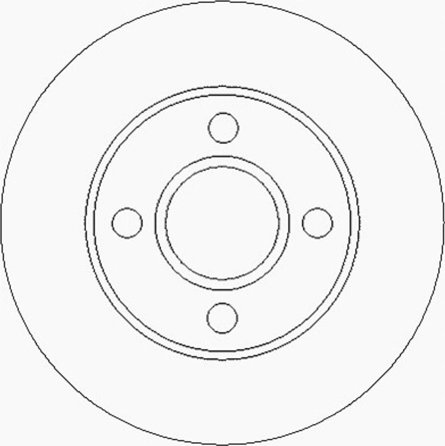 ACDelco AC2257D - Тормозной диск avtokuzovplus.com.ua