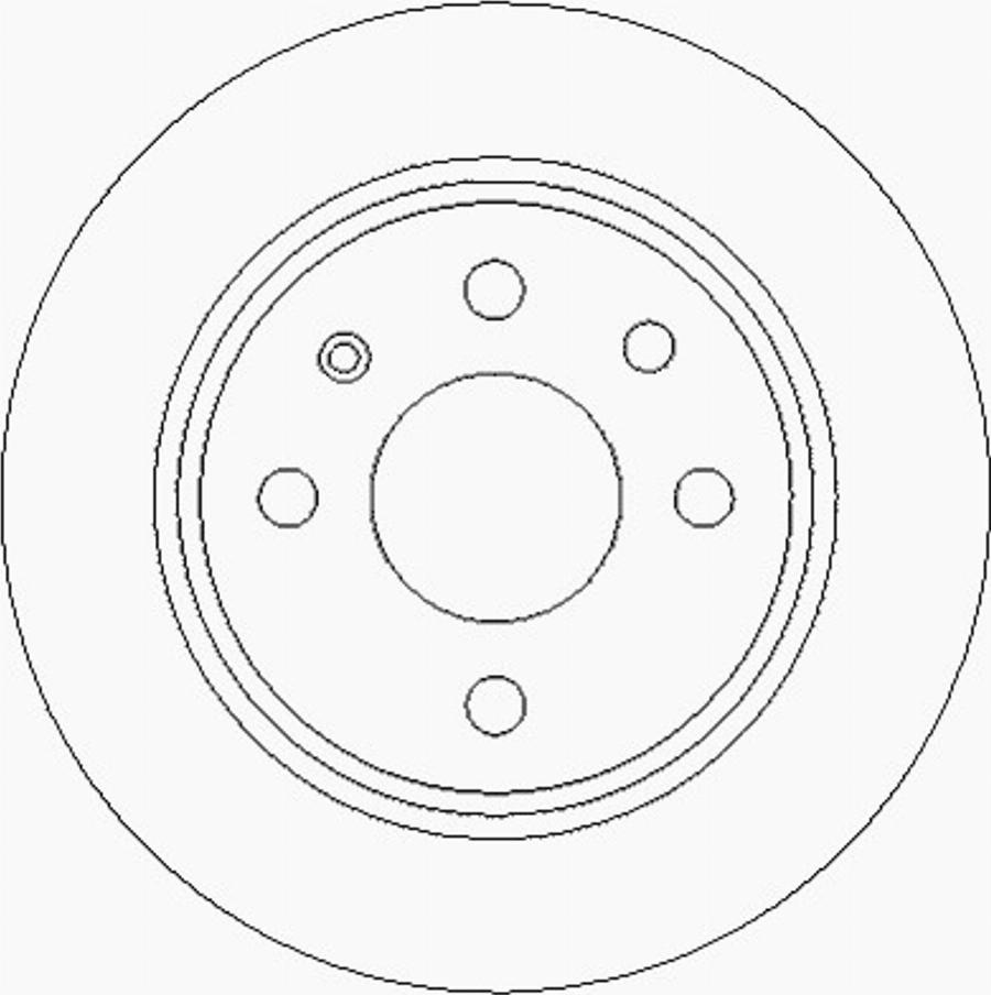 ACDelco AC2271D - Гальмівний диск autocars.com.ua