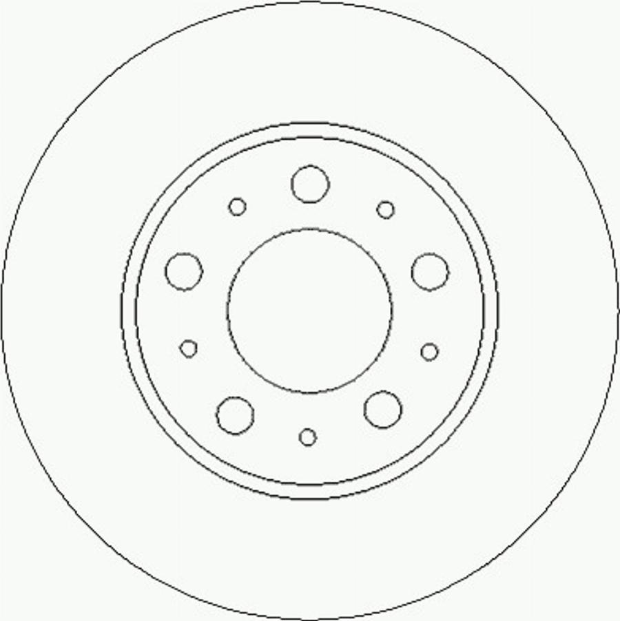 ACDelco AC2303D - Тормозной диск avtokuzovplus.com.ua