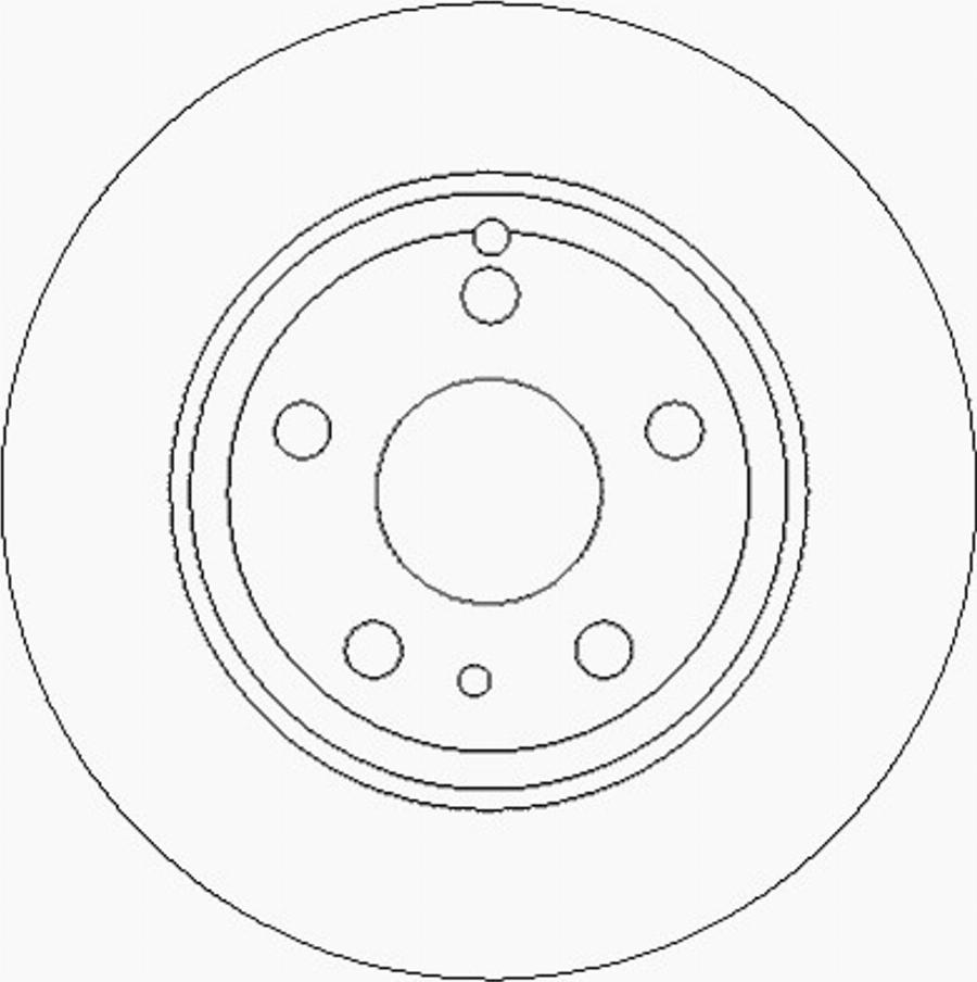 ACDelco AC2306D - Гальмівний диск autocars.com.ua