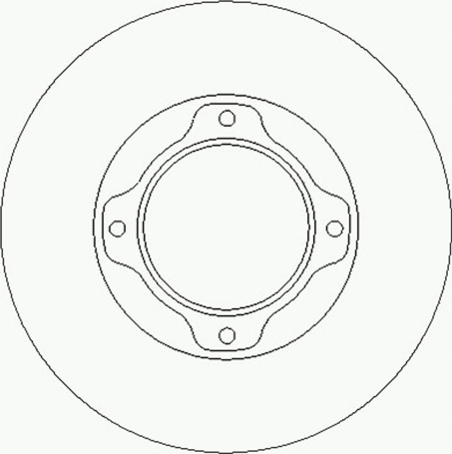 ACDelco AC2373D - Гальмівний диск autocars.com.ua