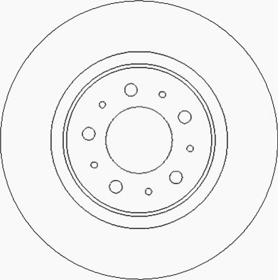 ACDelco AC2561D - Тормозной диск autodnr.net