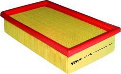 ACDelco ACA140 - Повітряний фільтр autocars.com.ua