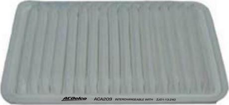ACDelco ACA209 - Повітряний фільтр autocars.com.ua