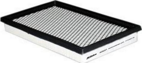 ACDelco ACA221 - Повітряний фільтр autocars.com.ua