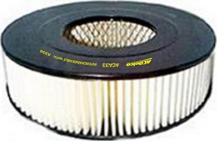 ACDelco ACA33 - Повітряний фільтр autocars.com.ua