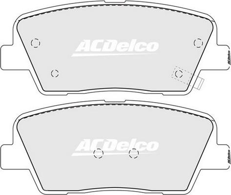 ACDelco ACD2178 - Гальмівні колодки, дискові гальма autocars.com.ua