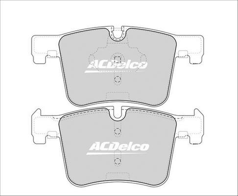 ACDelco ACD2223 - Тормозные колодки, дисковые, комплект avtokuzovplus.com.ua