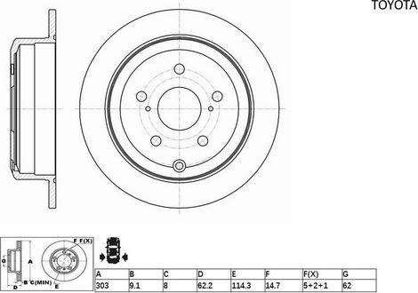 ACDelco ACDR693 - Тормозной диск avtokuzovplus.com.ua