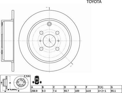 ACDelco ACDR713 - Тормозной диск autodnr.net