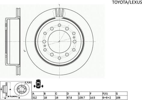 ACDelco ACDR793 - Тормозной диск autodnr.net