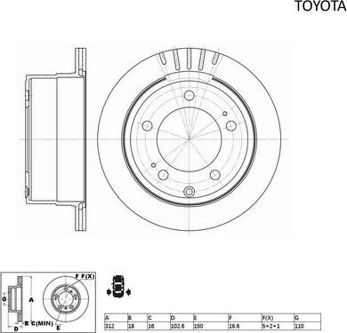 ACDelco ACDR794 - Гальмівний диск autocars.com.ua