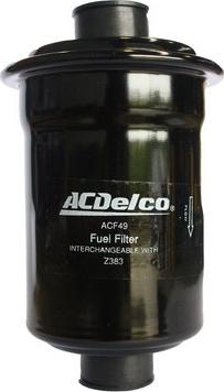 ACDelco ACF111 - Паливний фільтр autocars.com.ua