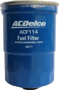 ACDelco ACF114 - Топливный фильтр autodnr.net