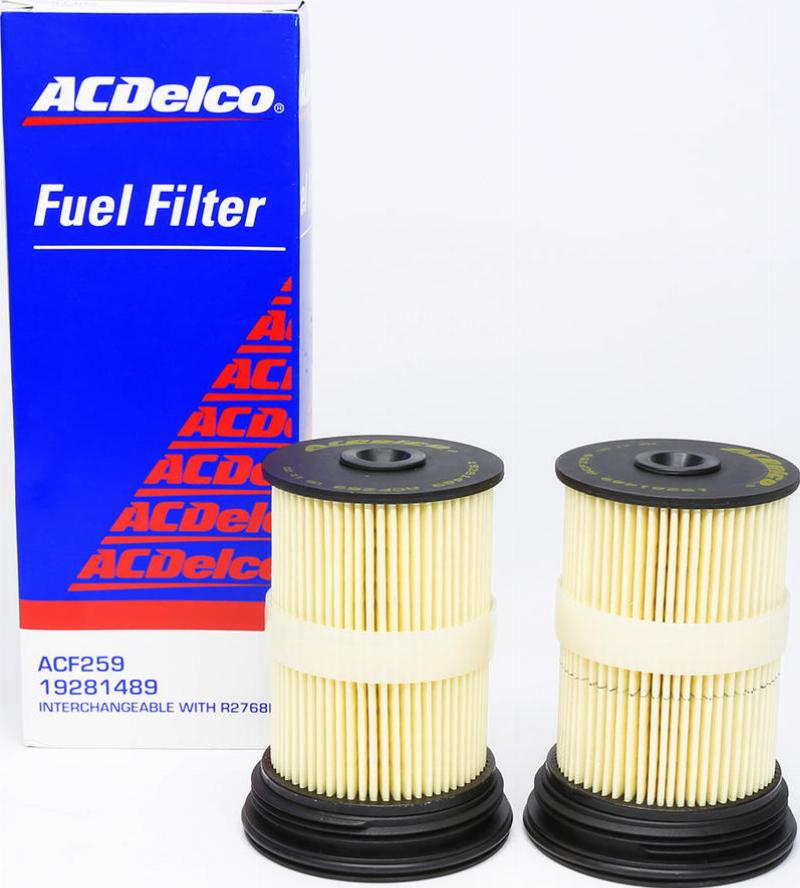 ACDelco ACF259 - Паливний фільтр autocars.com.ua