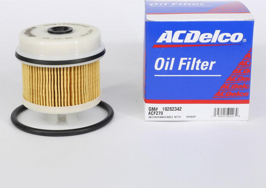 ACDelco ACF270 - Паливний фільтр autocars.com.ua
