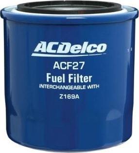 ACDelco ACF27 - Топливный фильтр avtokuzovplus.com.ua