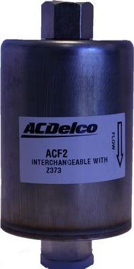 ACDelco ACF2 - Паливний фільтр autocars.com.ua