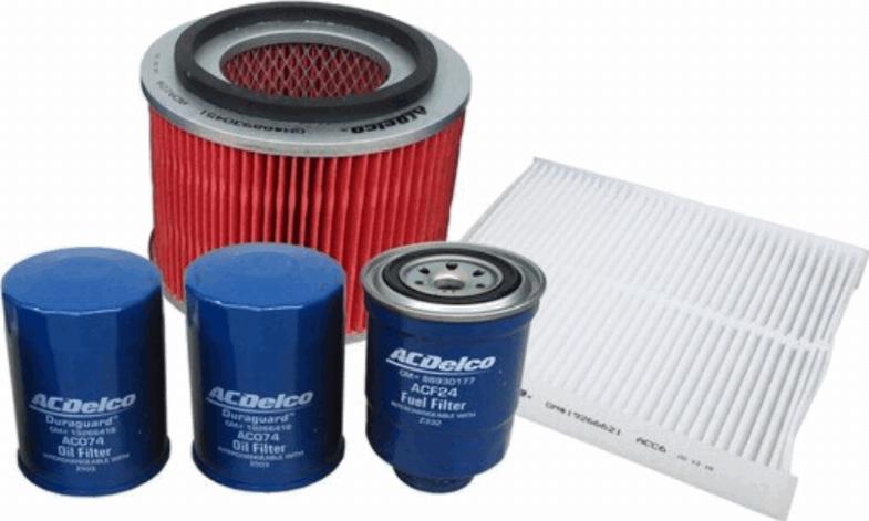 ACDelco ACK33 - Комплект фільтра autocars.com.ua