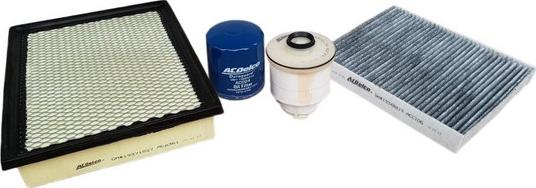 ACDelco ACK3 - Комплект фільтра autocars.com.ua