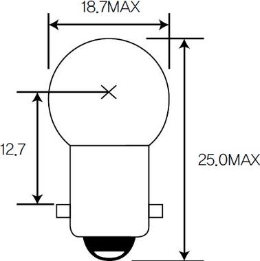 ACDelco ACR10W - Лампа розжарювання, ліхтар покажчика повороту autocars.com.ua
