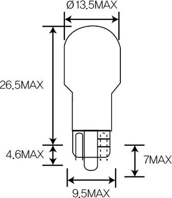 ACDelco ACT15 - Лампа розжарювання, ліхтар покажчика повороту autocars.com.ua