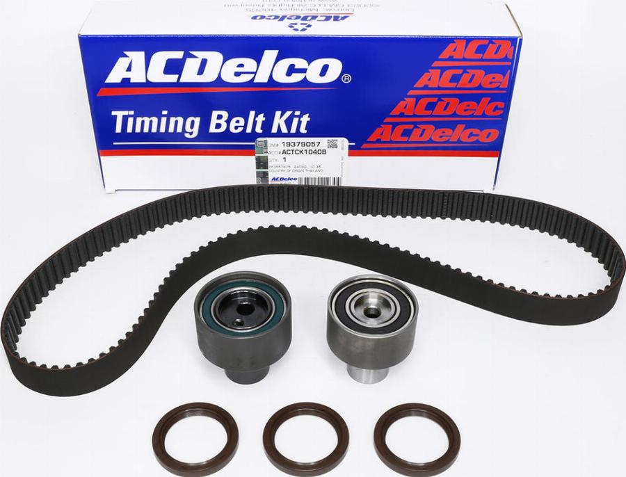 ACDelco ACTCK1040B - Комплект ремня ГРМ avtokuzovplus.com.ua