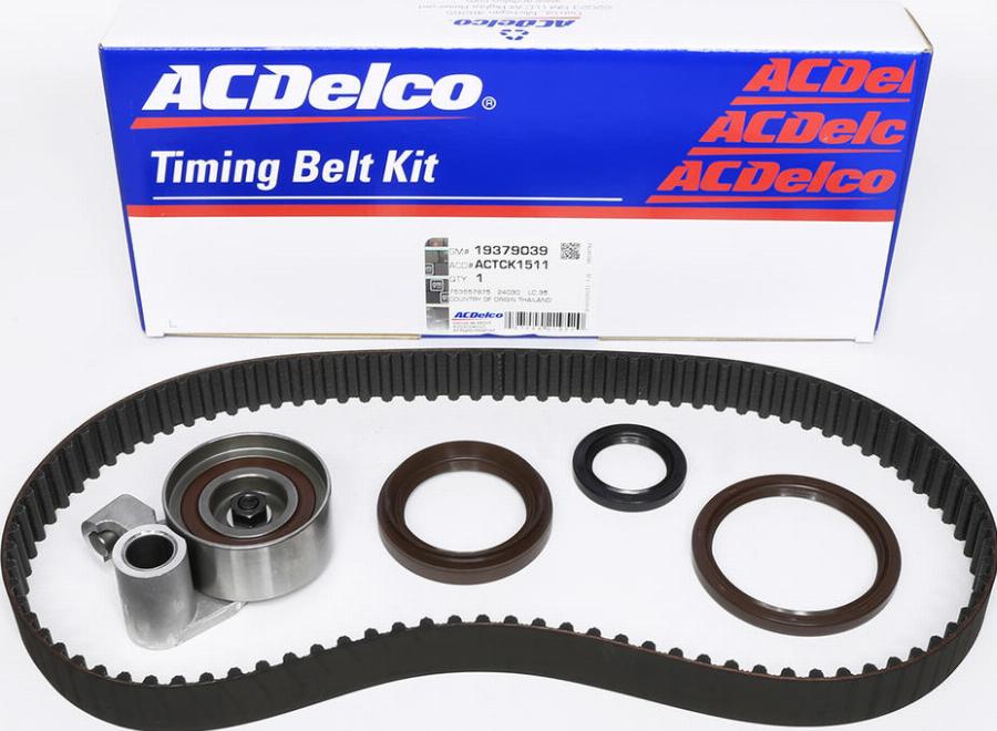 ACDelco ACTCK1511 - Комплект ременя ГРМ autocars.com.ua