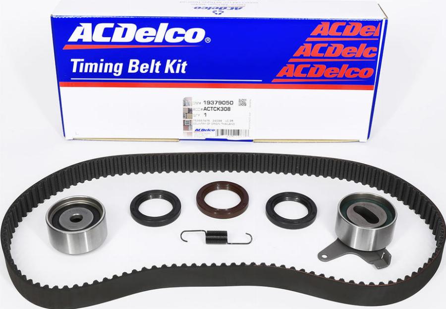 ACDelco ACTCK308 - Комплект ременя ГРМ autocars.com.ua