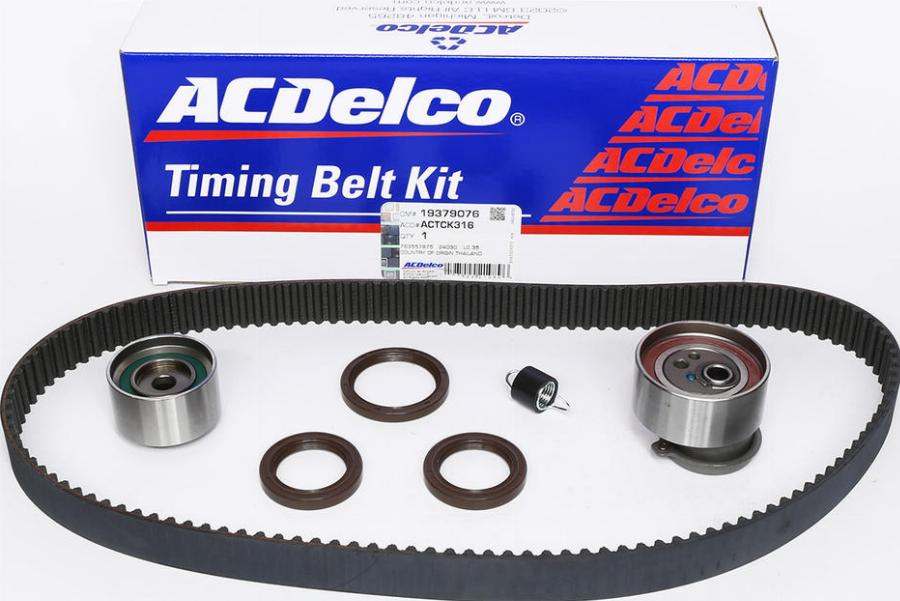 ACDelco ACTCK316 - Комплект ременя ГРМ autocars.com.ua