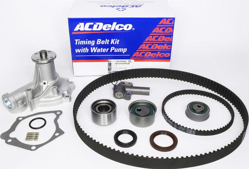 ACDelco ACTCKHWP230 - Водяний насос + комплект зубчатого ременя autocars.com.ua