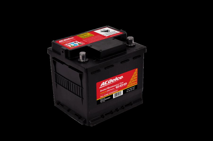 ACDelco S55090AGM - Стартерна акумуляторна батарея, АКБ autocars.com.ua