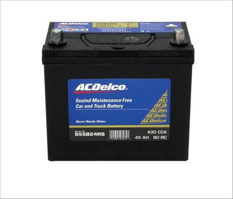 ACDelco S55B24RS - Стартерна акумуляторна батарея, АКБ autocars.com.ua