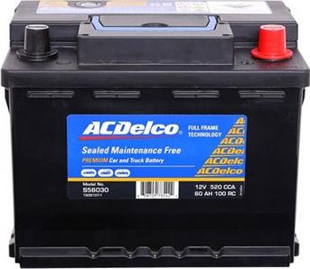ACDelco S56030 - Стартерная аккумуляторная батарея, АКБ autodnr.net