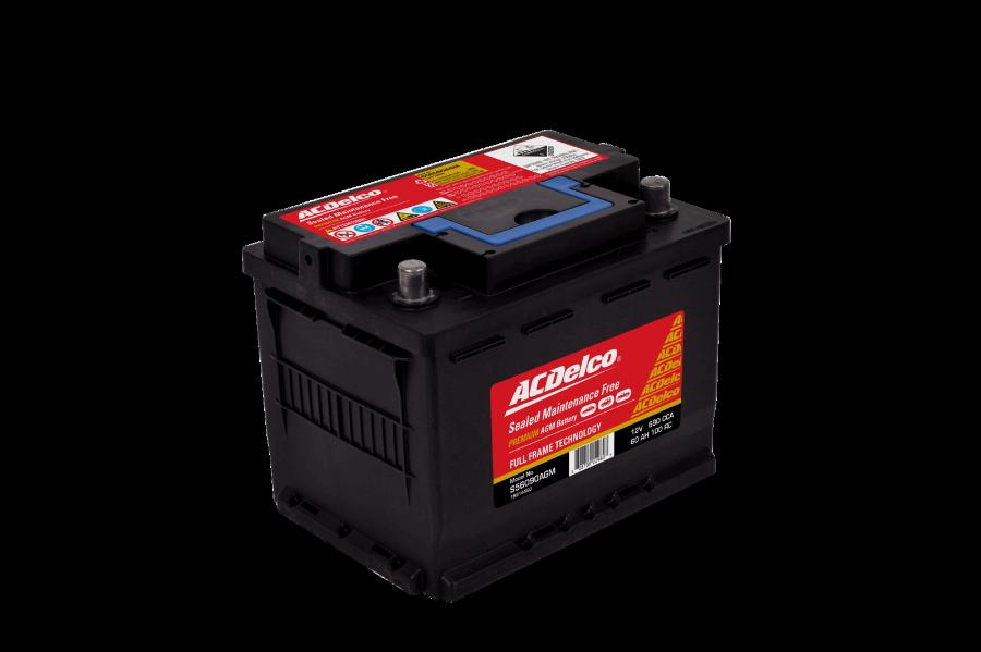 ACDelco S56090AGM - Стартерная аккумуляторная батарея, АКБ autodnr.net