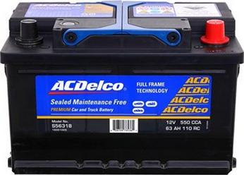 ACDelco S56318 - Стартерна акумуляторна батарея, АКБ autocars.com.ua