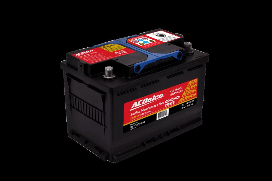 ACDelco S57090AGM - Стартерна акумуляторна батарея, АКБ autocars.com.ua