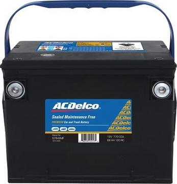 ACDelco S78-6MF - Стартерна акумуляторна батарея, АКБ autocars.com.ua