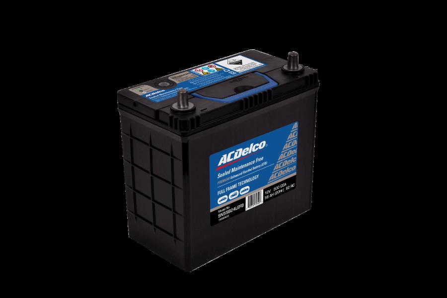 ACDelco SN55B24LEFB - Стартерна акумуляторна батарея, АКБ autocars.com.ua