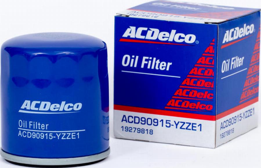 ACDelco 19279818 - Масляний фільтр autocars.com.ua