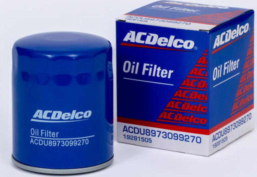 ACDelco 19281505 - Масляний фільтр autocars.com.ua