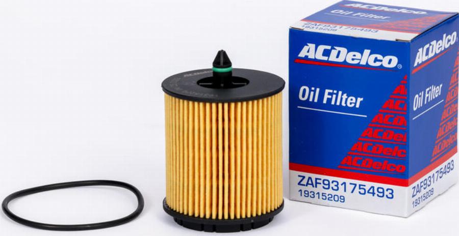 ACDelco 19315209 - Масляний фільтр autocars.com.ua