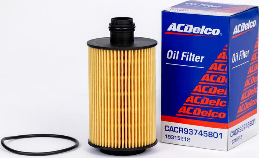 ACDelco 19315212 - Масляний фільтр autocars.com.ua