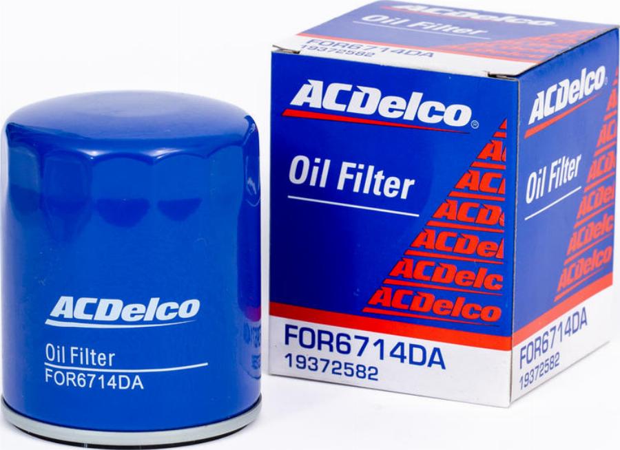ACDelco 19372582 - Масляний фільтр autocars.com.ua