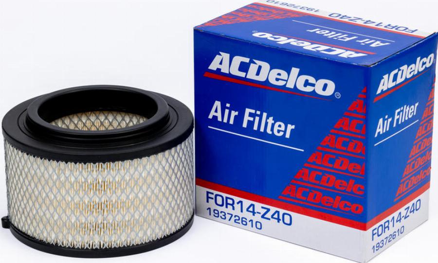 ACDelco 19372610 - Повітряний фільтр autocars.com.ua