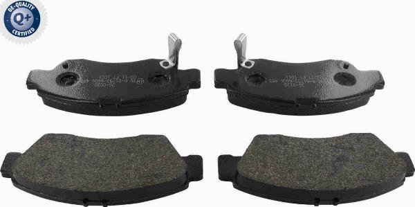 ACKOJA A26-0020 - Гальмівні колодки, дискові гальма autocars.com.ua